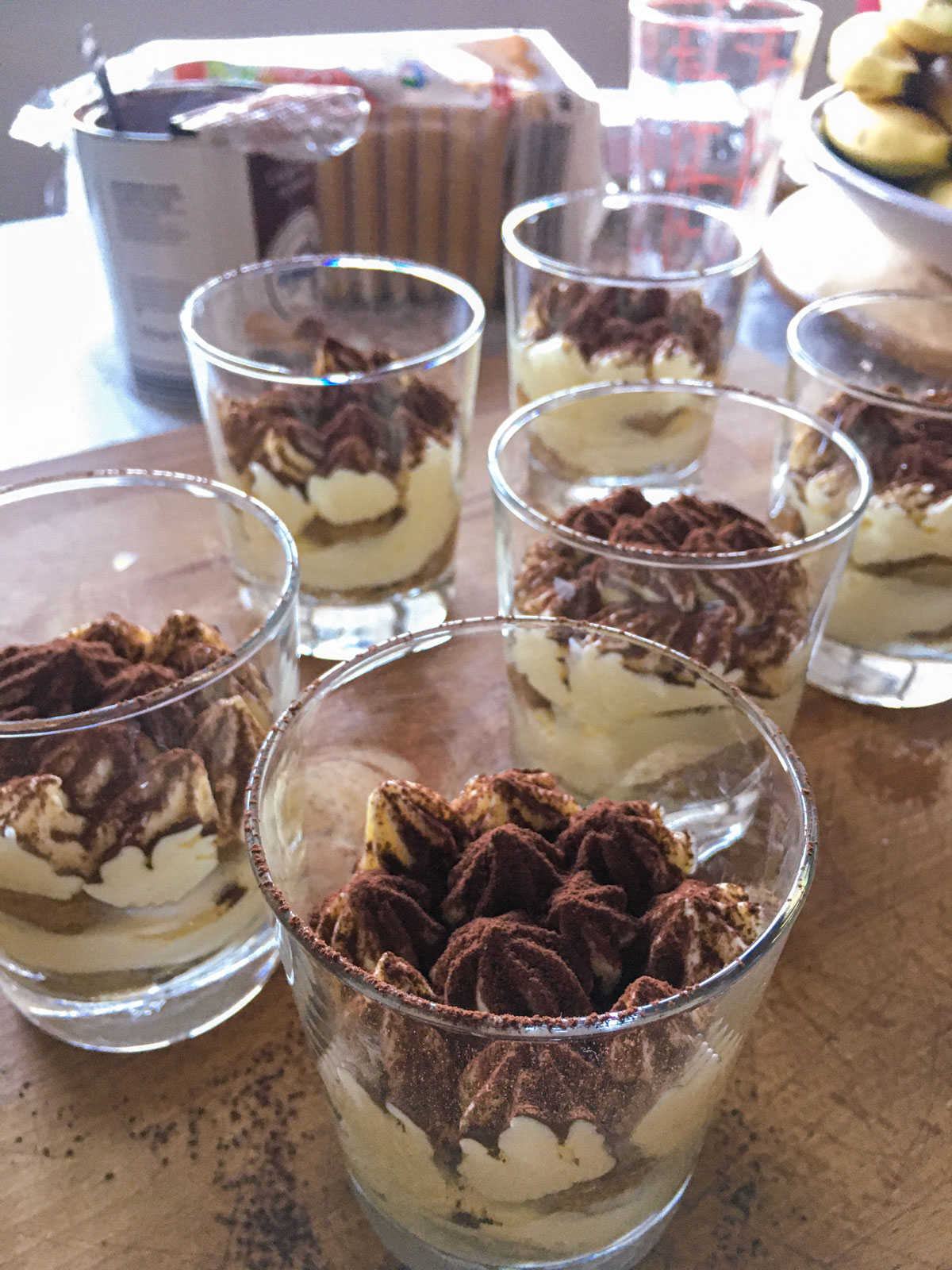 Tiramisù al bicchiere